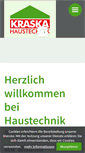 Mobile Screenshot of haustechnik-kraska.de